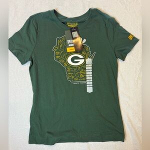 NFL Green Packers Logo T-Shirt by Duluth Trading size small new with tags